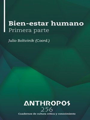 cover image of Bien-estar humano
